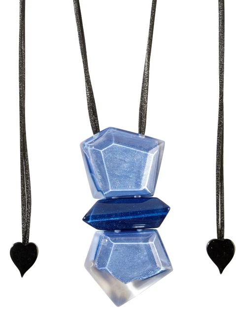 ZSISKA ‘MYSTIQUE’ New Collection Beautiful 3 Piece Luminous 2 tone Blue Pendant