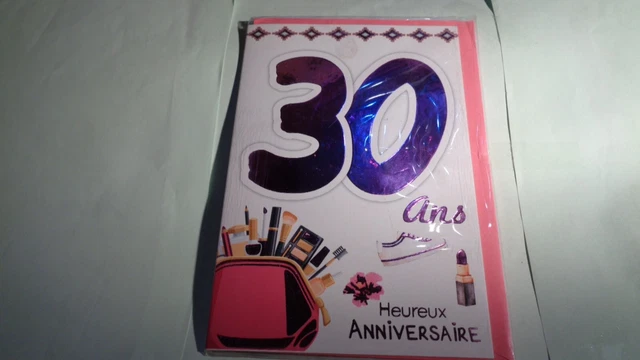 Carte anniversaire 1995 - Idées cadeaux
