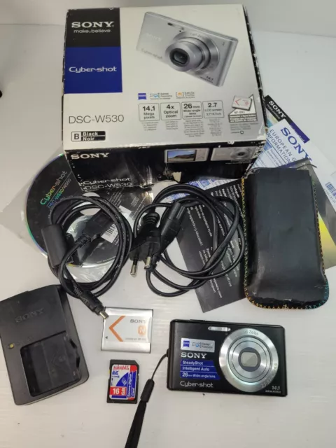 Sony Cybershot Dsc-W530 14.1 Megapixels Digital Still Camera (