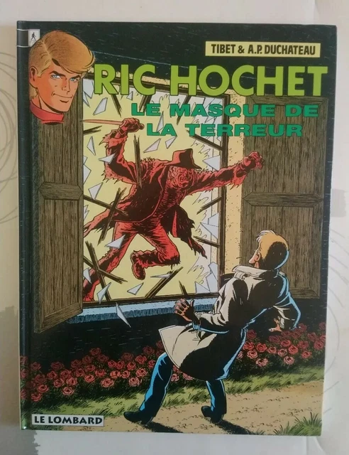 Bd Ric Hochet Le Masque de la Terreur  N°54  E.O.1994