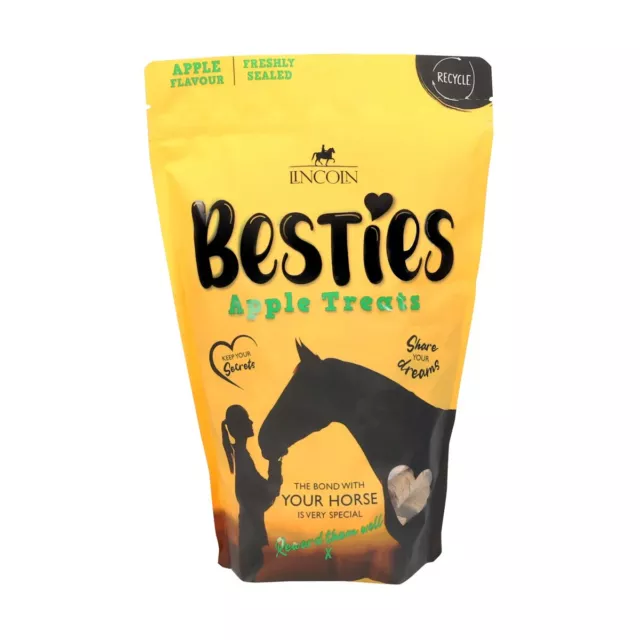 Lincoln Besties - 1kg - Apple Flavour Horse Treats - Clicker Training - Pony