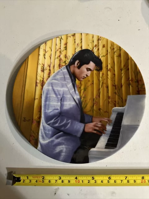 Elvis Presley: Looking at a Legend "His Hand In Mine" Collector Plate