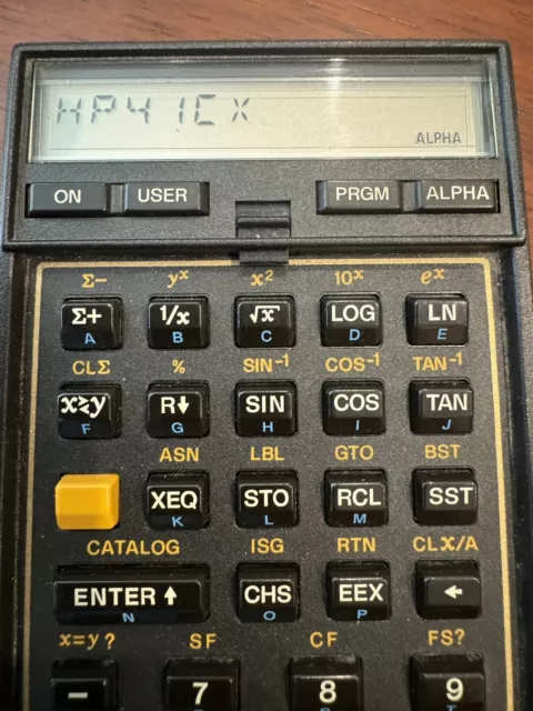 Calculatrice Hewlett Packard HP-41CX