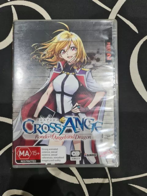 NEW Cross Ange Rondo of Angel Dragon 3-DVD Collection 2 Anime Eps 13-25  Sentai 814131010391