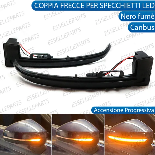 Coppia Frecce Laterali Progressive A Led Per Peugeot 308 Mk2 Canbus Dinamiche