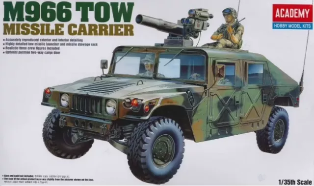Academy Hobby 13250 M-966 HUMMER WITH TOW 1/35