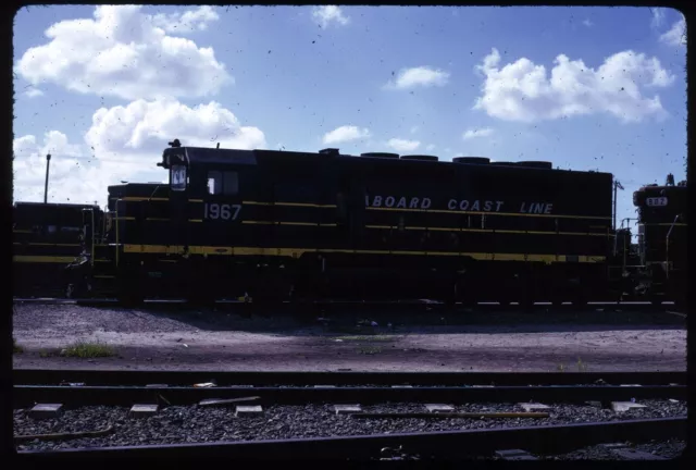 Original Rail Slide - SCL Seaboard Coast Line 1967 Uceta 1-26-1974