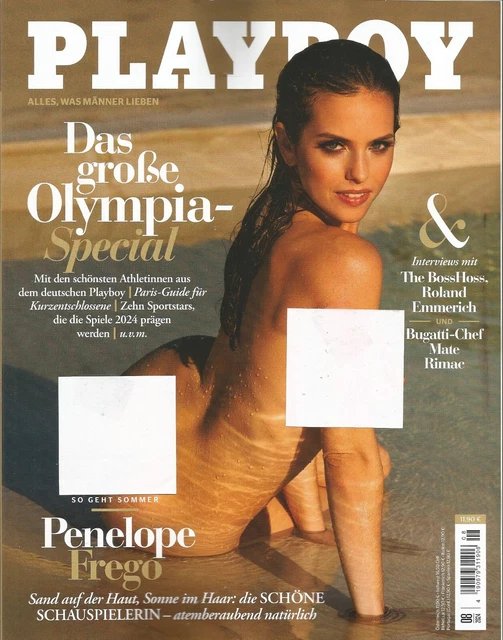PLAYBOY AUGUST 2024 the Great OlympiaSpecial. Penelope Frego , Jona