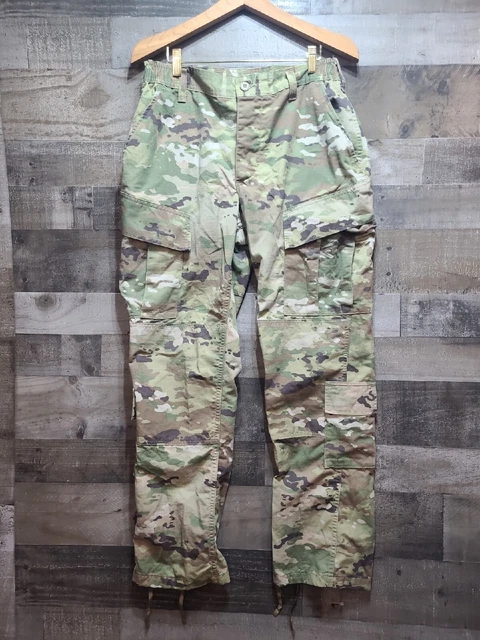 US Military Issue Female Army OCP Camouflage Combat Pants Trousers Sz 35 Regular