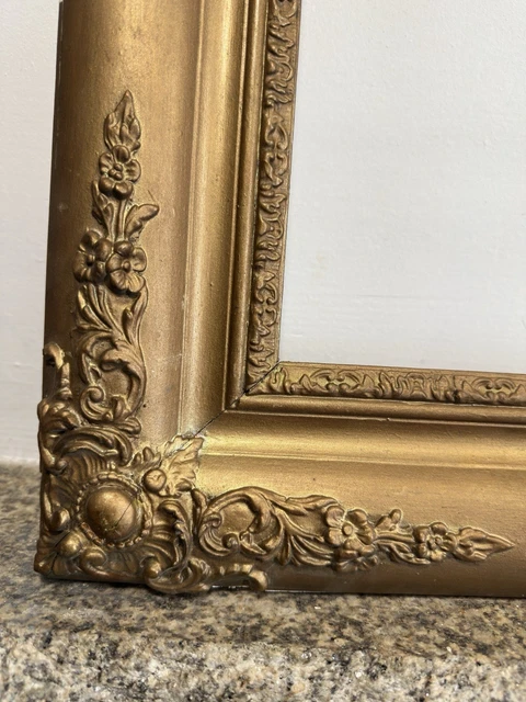 Cornice Vintage Ornata Da Tavolo 5x7 Pollici – Marrone Antico E Oro Con Intarsi Di Perline - 5