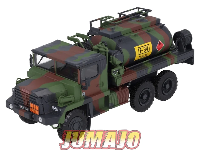 Le Camion Berliet GBC 8 Kt Citerne Militaire En Miniature De Solido Au 1 50e 306