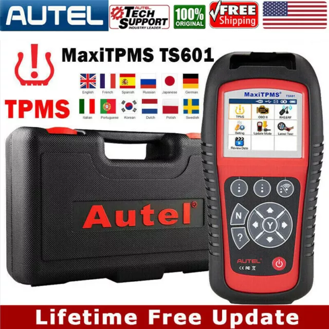 AUTEL TS601 TPMS Sensor Diagnostic Key FOB Programming Upgrade TS501/TS408/TS401