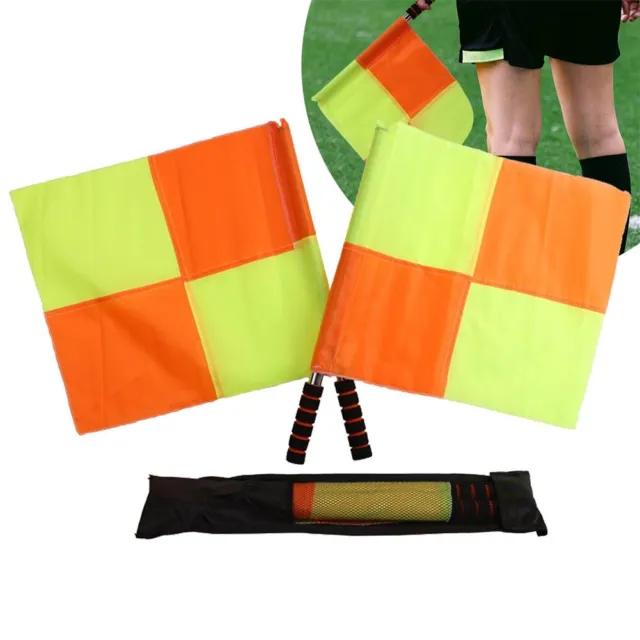 Neu Praktisch Flagge Fußball-Schiedsrichter Schiedsrichterausrüstung Sport