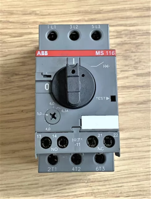 Abb Manual Motor Starter Ms116