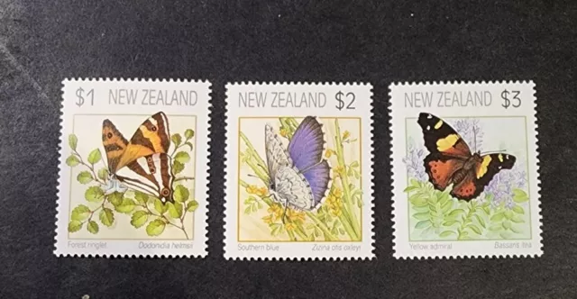 N. Zealand  1991 Butterflies set MUH  E14