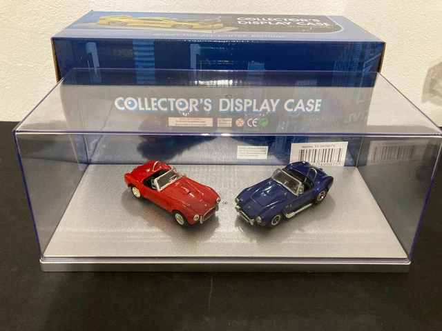 1/43 lot 2 Shelby Cobra 427 Kyosho et Model box TBE + boite vitrine 100% neuve