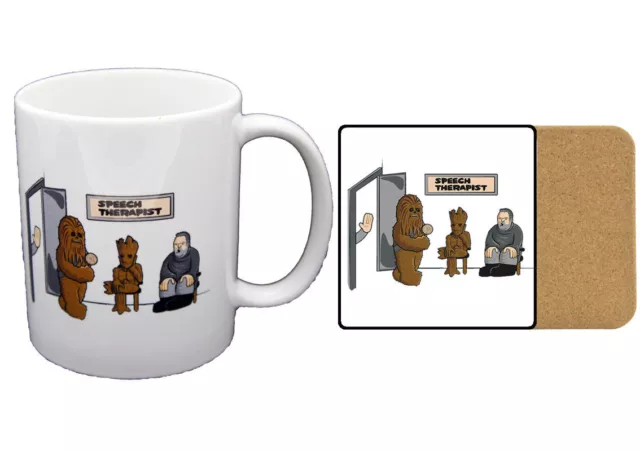 Hodor, Groot, Chewy Doctors Office Game of Thrones Novelty Mug PRINTED MUG 135