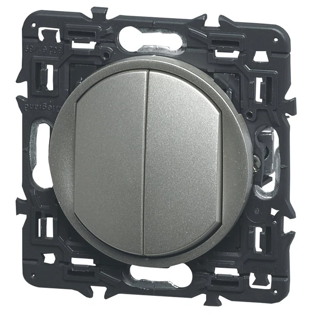 Interrupteur double va-et-vient avec voyant Legrand Céliane