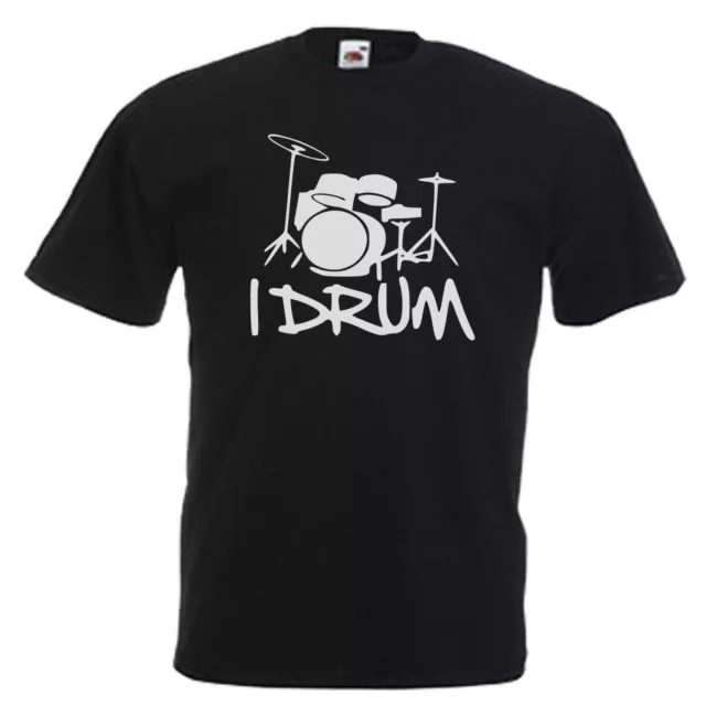 T-shirt batteria batteria adulti 12 colori taglia S - 3XL