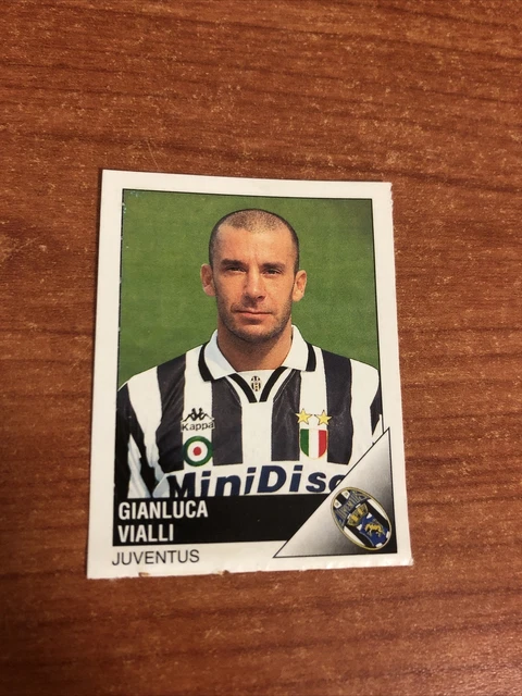 Panini Footballeurs 1995-1996 Sticker N. 130 Gianluca Vialli Juventus