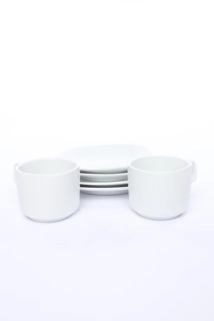 COLLECTION ANGELO Servizio Colazione Bianco Porcellana