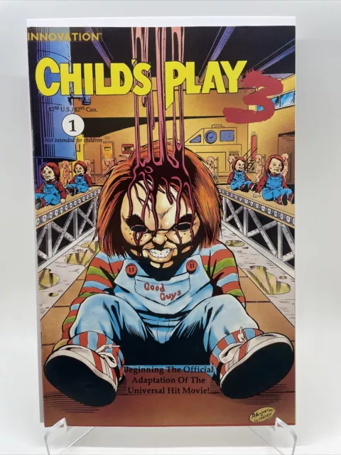 Child's Play 3 #1 (Innovation, 1992) Official Adaptation Of The Movie VF