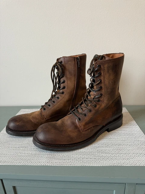 Frye folsom plain toe store boot