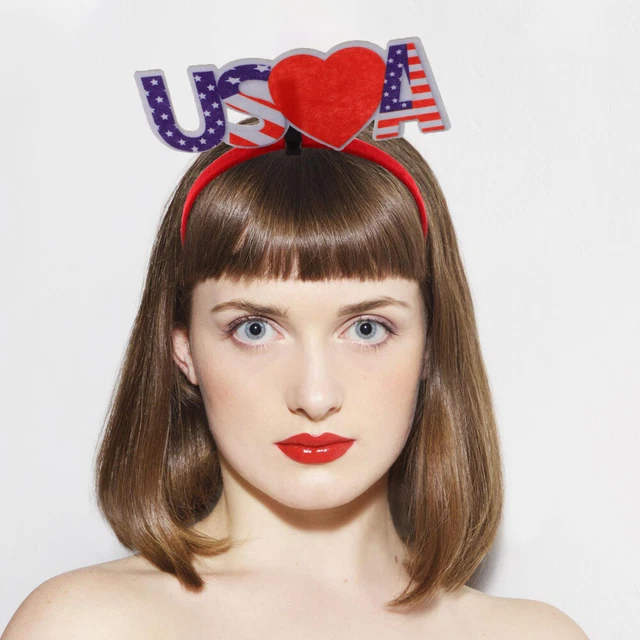 4 Pcs Independence Day Costume Props Fourth July Headband Celebrity