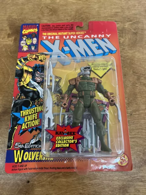 1993 Marvel The Uncanny X-Men Wolverine 5th Edition KayBee Exclusive ToyBiz