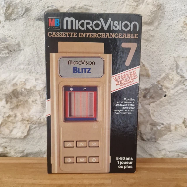 Console MicroVision MB vintage · jeux électroniques · lot complet - Consoles