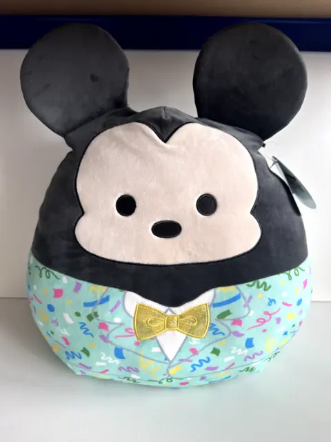 Squishmallows Disney New Years Mickey Mouse 16" Plush