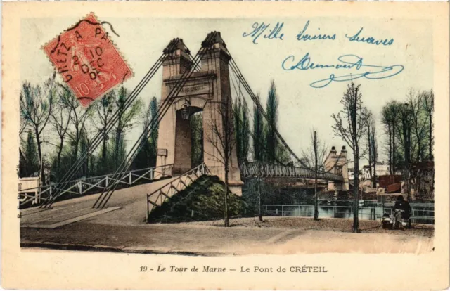 CPA AK Creteil Le Tour de Marne-Le Pont de Creteil FRANCE (1282321)