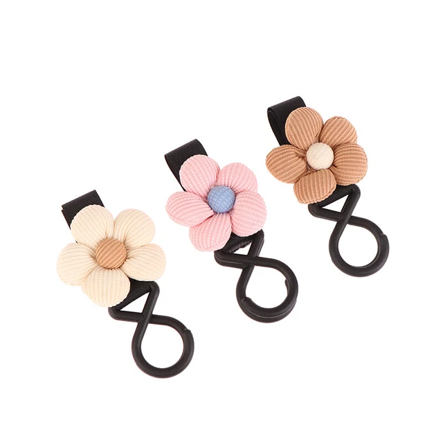 Baby Stroller Hook Flower Children Cart Umbrella Hanging Bag Storage Loop Hoo Wa