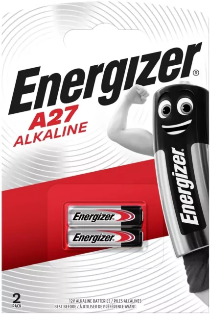 A27 2 PILES A27 Energizer MN27 V27A 8LR732