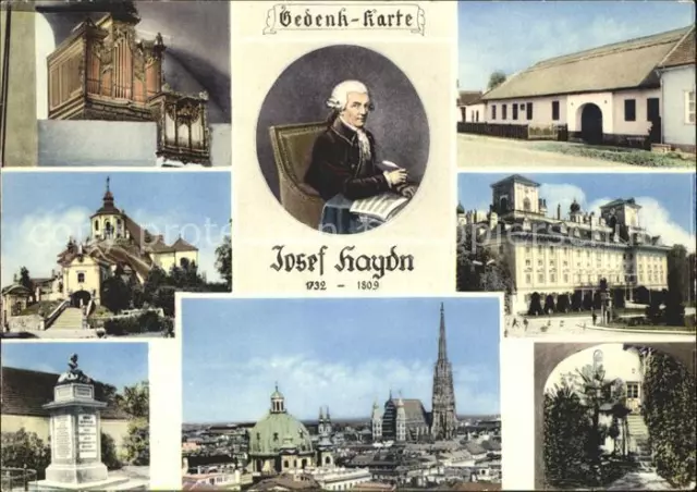 72271649 Eisenstadt Gedenkkarte Josef Haydn Geburtshaus Schloss-Eszterhasy Eisen