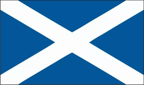 Scotland Saltire Flag St Andrews Ecosse 2 X Sticker 12cm x 9cm self adhesive