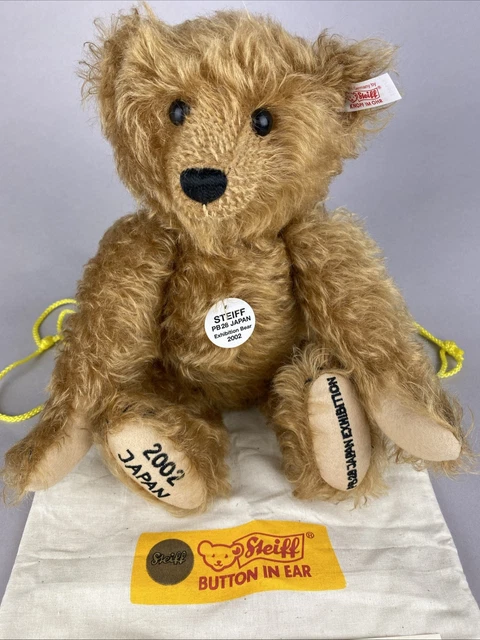 シュタイフ PB28 JAPAN EXHIBITION BEAR 2002 Steiff PB28 ジャパンエキシビジョンベア2002 期間限定即納新古品タグ