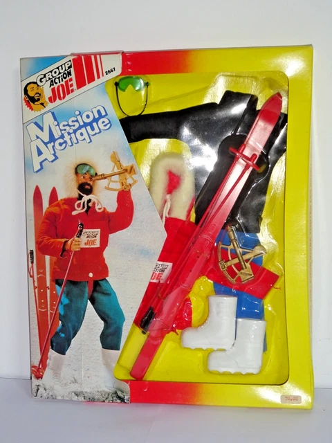 Action Joe Tenue agent secret 7570 ceji année 70 Arbois