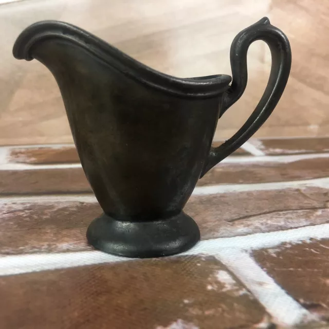 R. Wallace Silver Solder 0381 2 Ounce Creamer Detroit Leland