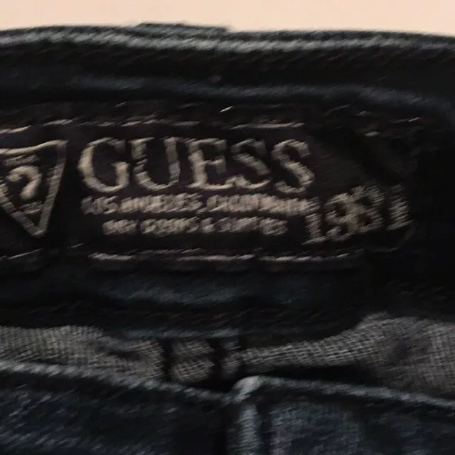 Women's Kate Boot Dark Skinny Jeans by Guess - 29” Waist - Bootlegger, Boot Cut 3