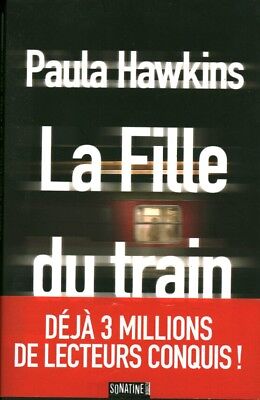 Livre la fille du train Paula Hawkins book