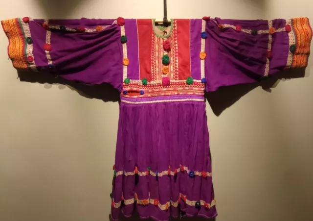 Rare Vintage Afghan Tribal Kuch Dress