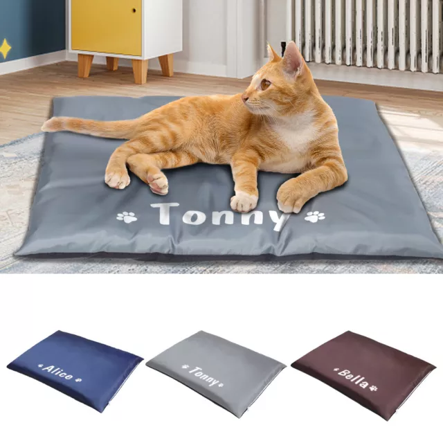 Lit pour Chien et Chat Personnalisé Couchage Coussin Douillet Tapis Panier S-XL