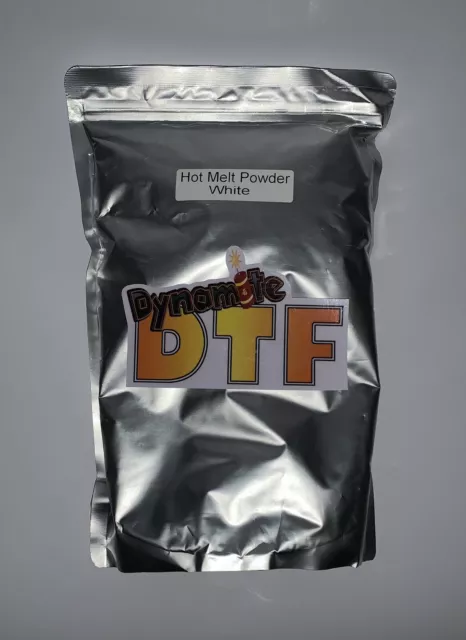 Black DTF Powder Hot Melt Adhesive.  2.2 LB. USA Seller