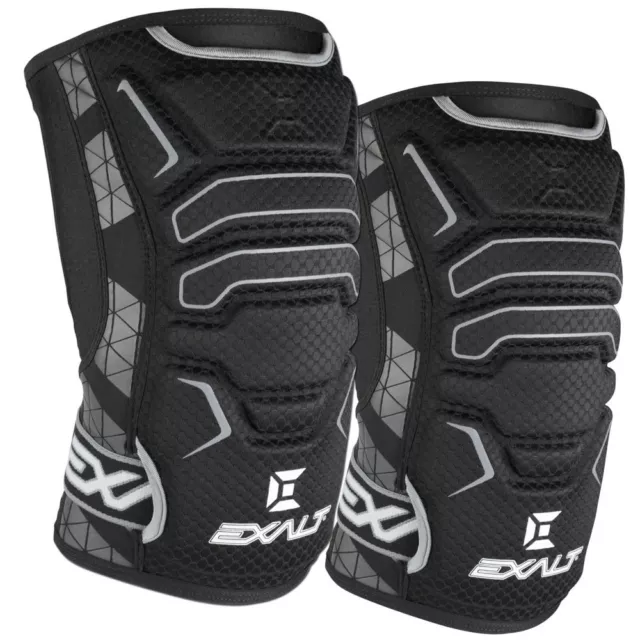 Exalt FreeFlex Knee Pads - Black - Large - Paintball