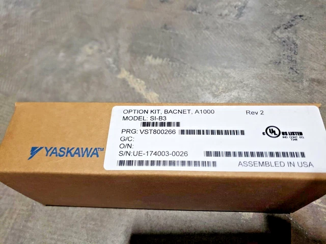 Yaskawa A1000 BACnet Communication Card SI-B3