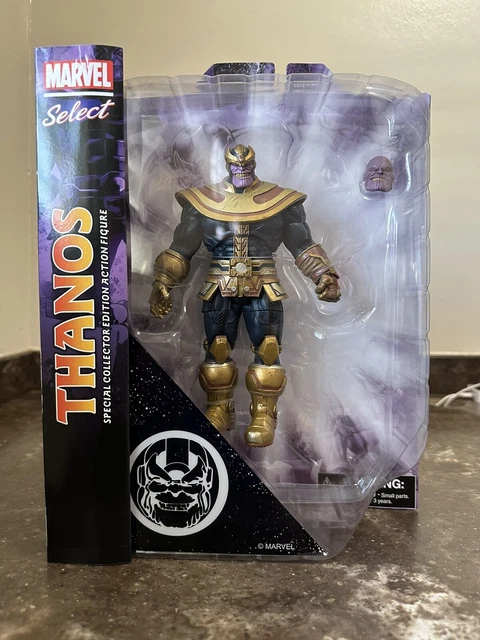 Marvel Diamond Select Avengers Thanos Collector Edition 7" Figure Disney Store