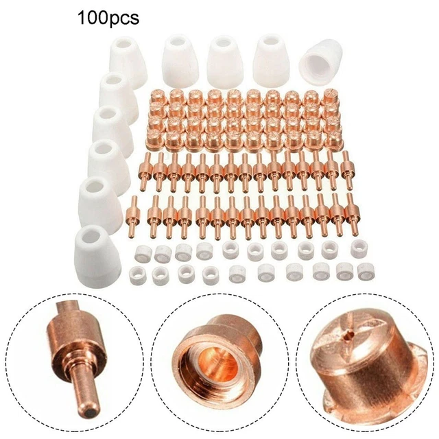 Kit De 65 Consommables Coupe Plasma - Buses, électrodes, Céramique - Compatible CT312, CUT50, ACDC TIG200