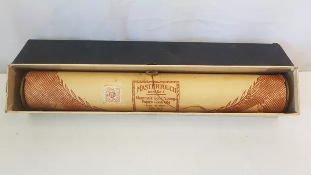 Mastertouch Pianola Music Roll D.1720. Mamma's Gone Young-Papa Gone Old