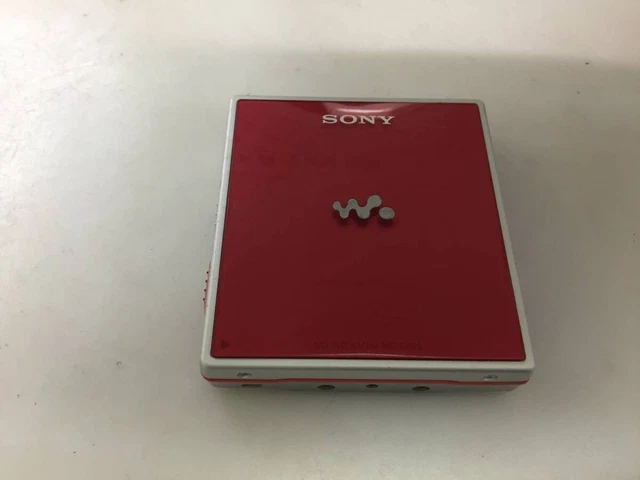 Sony MiniDisc Player MZ-E60 - Bleu - Fonctionnel - Occasion